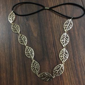 Headband gold left! Never worn